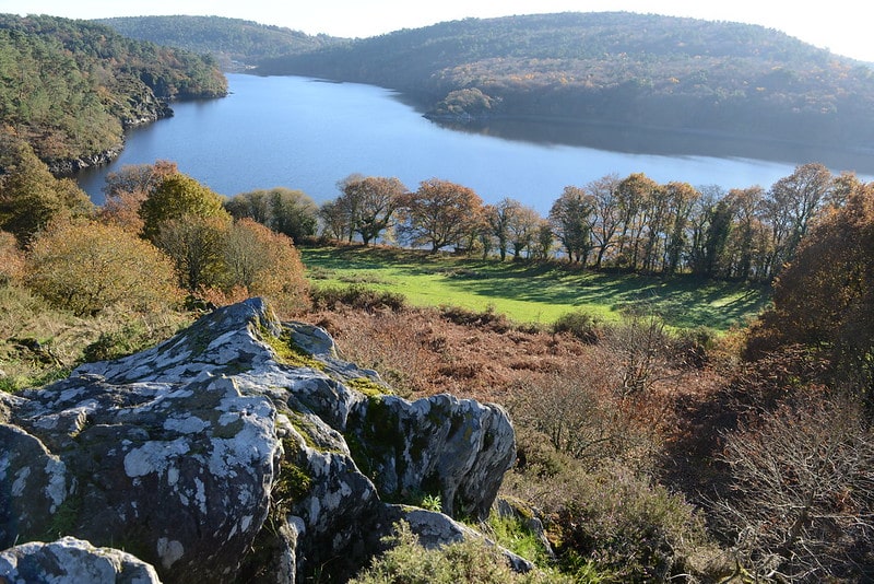 Le lac de Guerledan