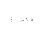 Logo du camping tout blanc