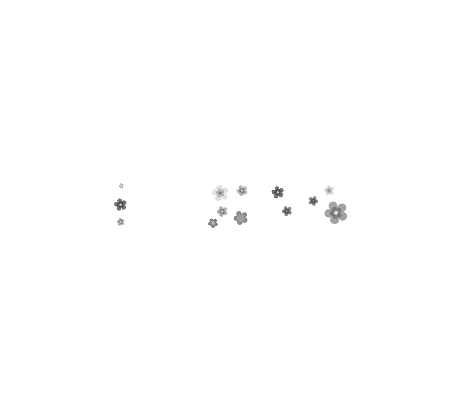 Logo du camping tout blanc