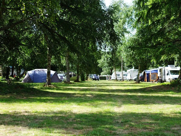 Vu du camping, zone ombragé