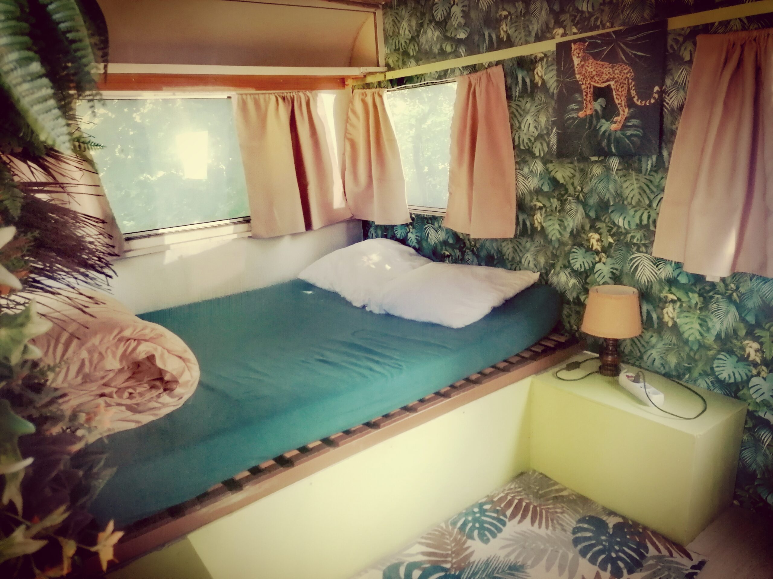 interieur de la caravane Mougli