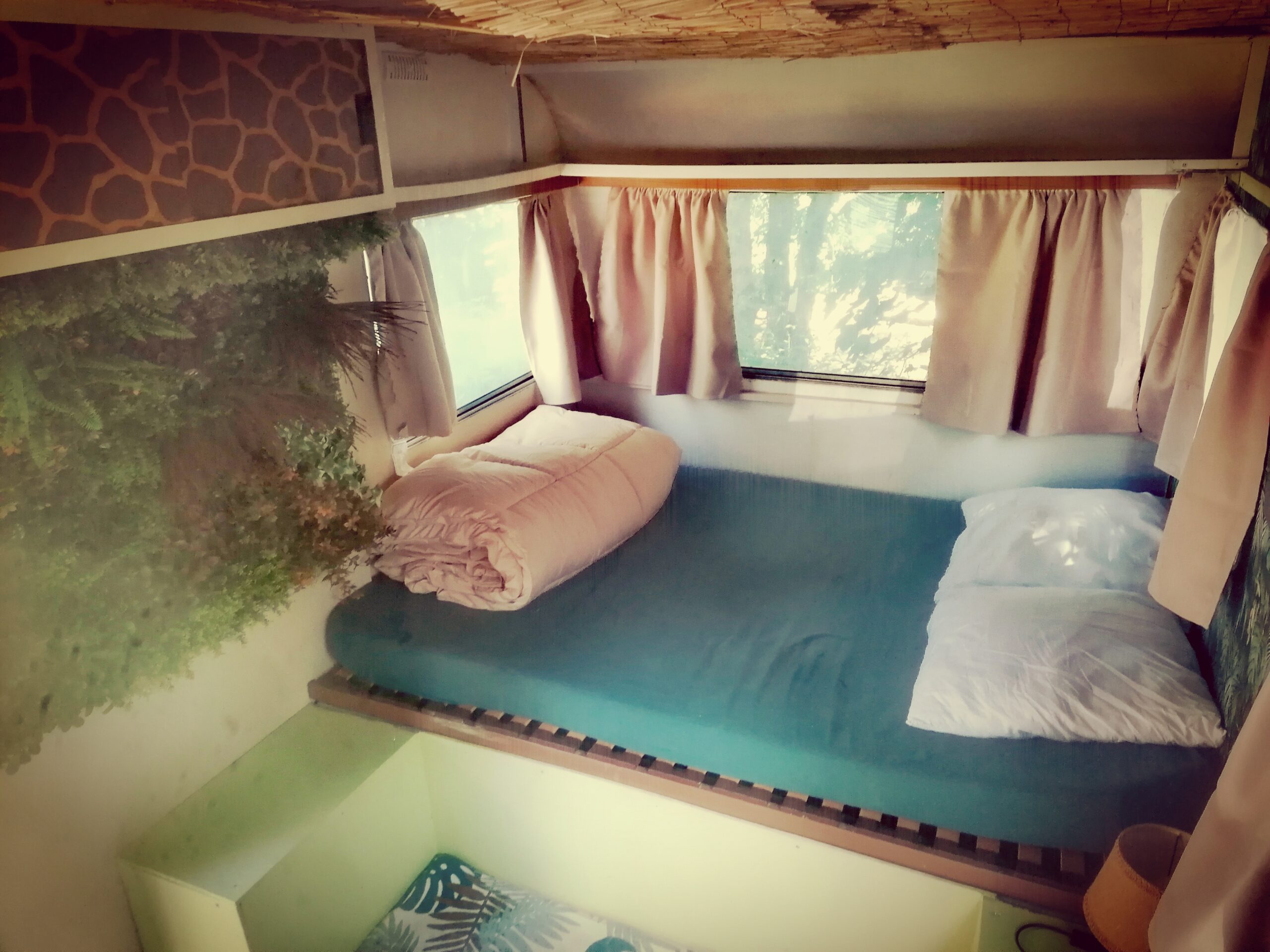 interieur de la caravane Mougli