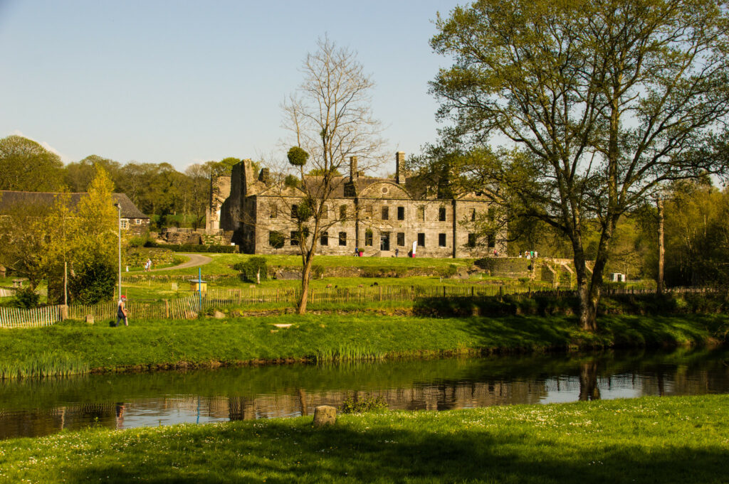 vue de l'abbaye